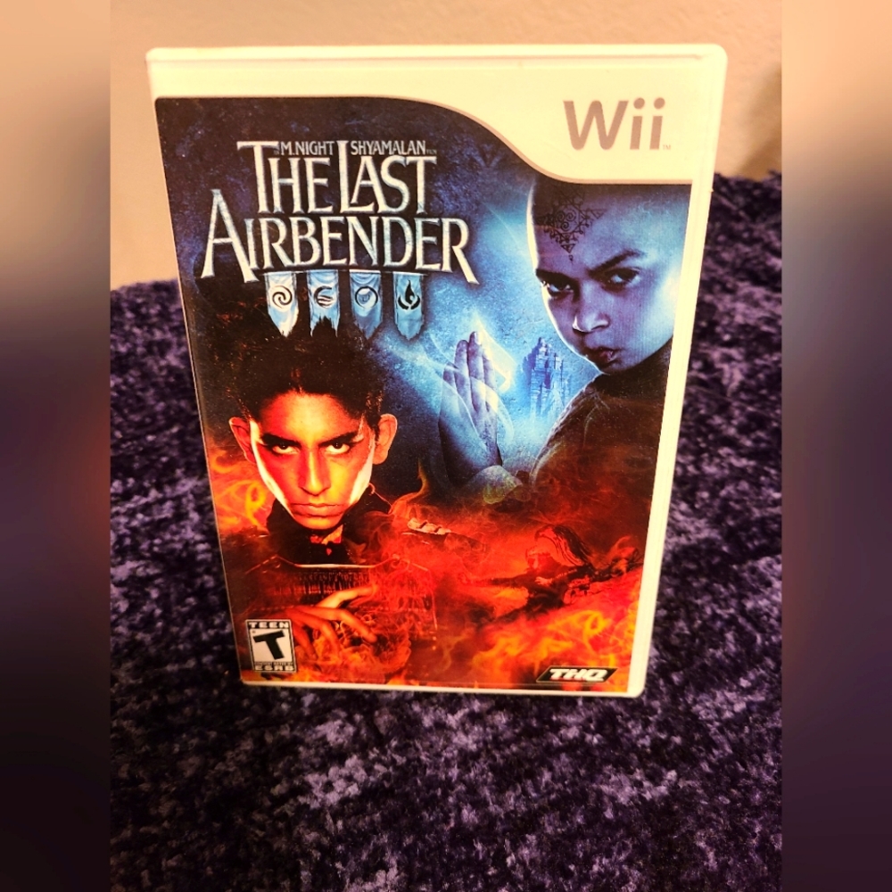 The last airbender Nintendo Wii